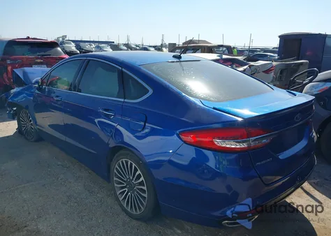 2017 Ford Fusion Titanium из США, поврежденный, VIN 3FA6P0K95HR130780